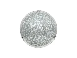 Lampara Plafon De 2 Luces Modelo Tenor Color Cromo Mosaico
