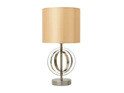 Lampara Sobremesa Alfena 1xe27 Bronce 44x24d De .