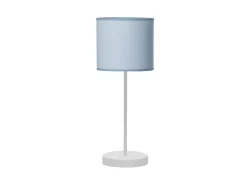 Lampara Sobremesa Azul/blanco Modelo Ibor