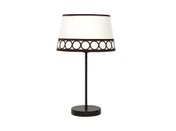 Lampara Sobremesa Dalia 1xe14 Beis/marron De .