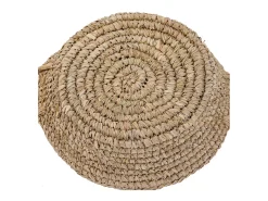 Las Bandejas De Cestas De Rafia - Natural - S
