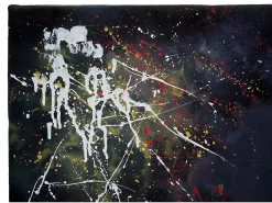 Óleo mujer MCW-H25 pintado a mano, 100x150cm