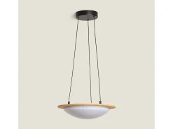 Lámpara Colgante Acústica LED 18W Fieltro CCT Seleccionable Lezhan Camel