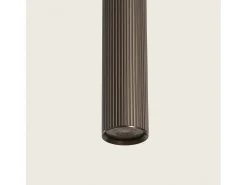 Lámpara Colgante Aluminio Aritz 4 Focos Bronce