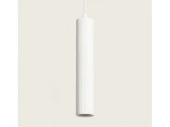 Lámpara Colgante Aluminio Aritz 1 Foco Blanco