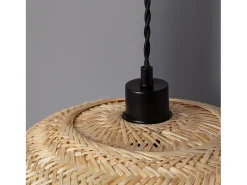 Lámpara Colgante Bambú Llata Natural
