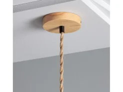 Lámpara Colgante Bambú Shuka Acacia Ø480 mm ILUZZIA