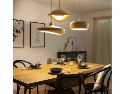 Lámpara Colgante Bambú Shuka Acacia Ø480 mm ILUZZIA