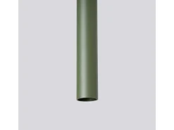 Lámpara colgante Brill moderno de acero - 3 fuentes luminosas 3000K - L.30 x A.94 cm - verde oliva