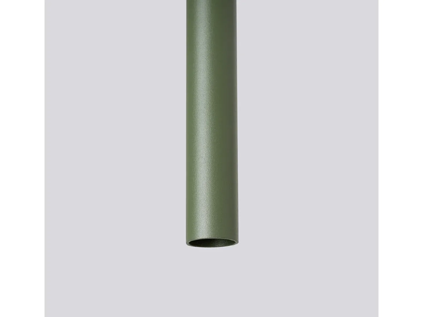 Lámpara colgante Brill moderno de acero - 3 fuentes luminosas 3000K - L.30 x A.94 cm - verde oliva