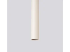 Lámpara colgante Brill moderno de acero - 3 fuentes luminosas 3000K - L.19,5 x A.104 cm - beige