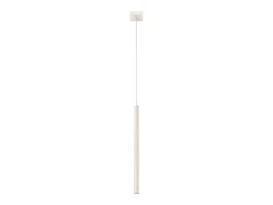 Lámpara colgante Brill moderno de acero - 1 fuentes luminosas 3000K - L.8 x A.114 cm - beige