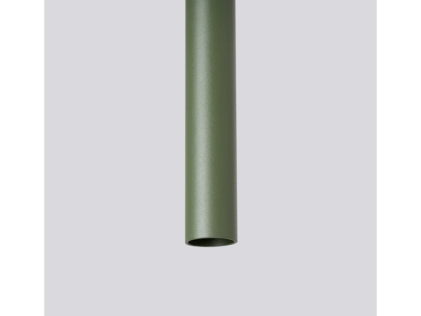Lámpara colgante Brill moderno de acero - 1 fuentes luminosas 4000K - L.8 x A.114 cm - verde oliva