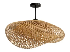 Lámpara colgante de bambú natural D60 cm - Anya