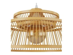 Lámpara colgante de bambú natural 36 cm - Tahaa