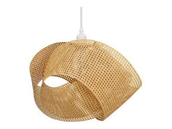 Lámpara colgante de bambú natural y metal D40 cm - Orta