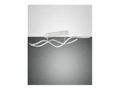 Lámpara colgante de techo LED blanca Sinuo 36W 3666-65-102 Fabas Luce