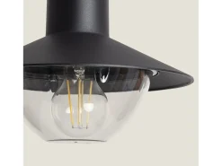 Lámpara Colgante Exterior Metal Neiva Negro