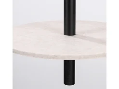Lámpara colgante Feltro moderno de fieltro/acero - 1 fuentes luminosas - L.30 x A.126 cm - beige/negro