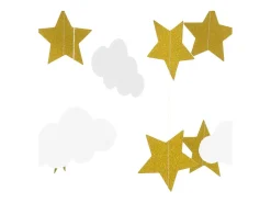 Lámpara colgante infantil de estrellas