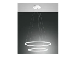 Lámpara colgante LED GIOTTO 65W blanca 3508-48-102 Fabas Luce