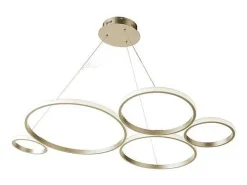 Lámpara colgante LED Pois-Gold