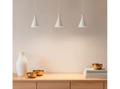 Lámpara Colgante LED 6W Aluminio Drake Blanco