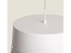 Lámpara Colgante LED 28W Metal Kerta Blanco Mate