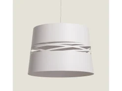 Lámpara Colgante LED 28W Metal Kerta Blanco Mate