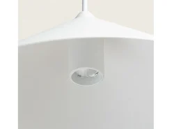 Lámpara Colgante LED 8W Metal Elise M Blanco