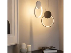 Lámpara Colgante LED 10W Metal Stendhal Blanco