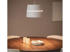 Lámpara Colgante LED 28W Metal Walital Blanco Mate