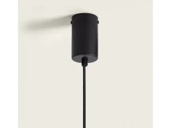 Lámpara Colgante LED 8W Metal Elise L Negro
