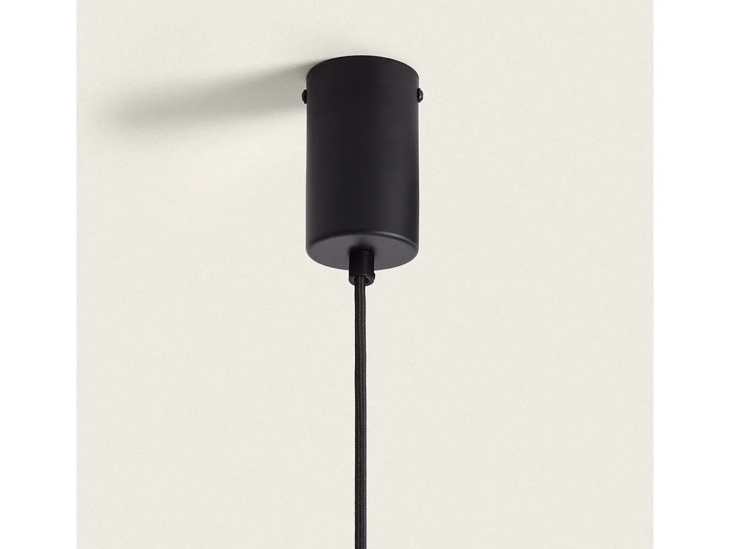 Lámpara Colgante LED 8W Metal Elise L Negro