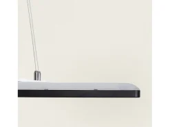 Lámpara Colgante LED 24W Rectangular SwitchCCT Seleccionable 580X200 mm Doble Cara Negro 3000K - 4000K - 6000K CCT