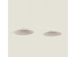 Lámpara Colgante LED 10W Regulable en Altura Metal Evian Beige