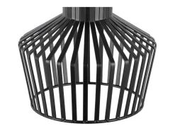Lámpara colgante Lignes Cap - Negra