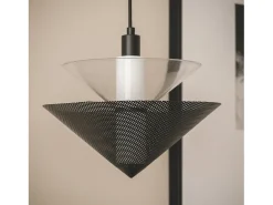 Lámpara Colgante Metal Hesper Negro