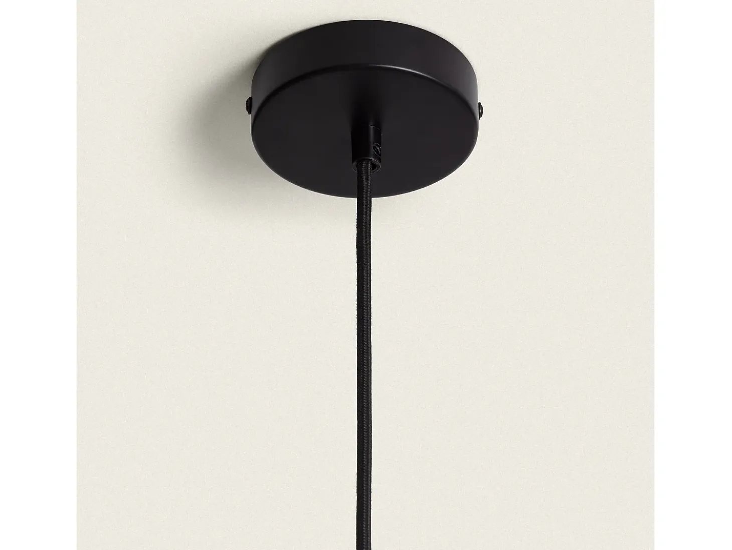 Lámpara Colgante Metal Kelsie II Negro