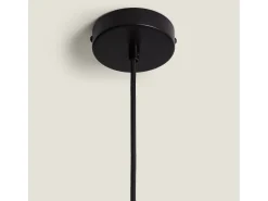 Lámpara Colgante Metal Kelsie III Negro