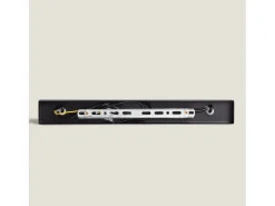 Lámpara Colgante Metal Sardo 3 Focos Negro
