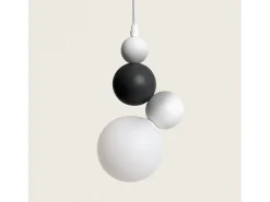 Lámpara Colgante Metal Terra Dunia Negro
