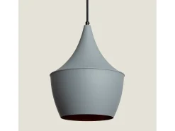 Lámpara Colgante Metal Tri Mercury Gris