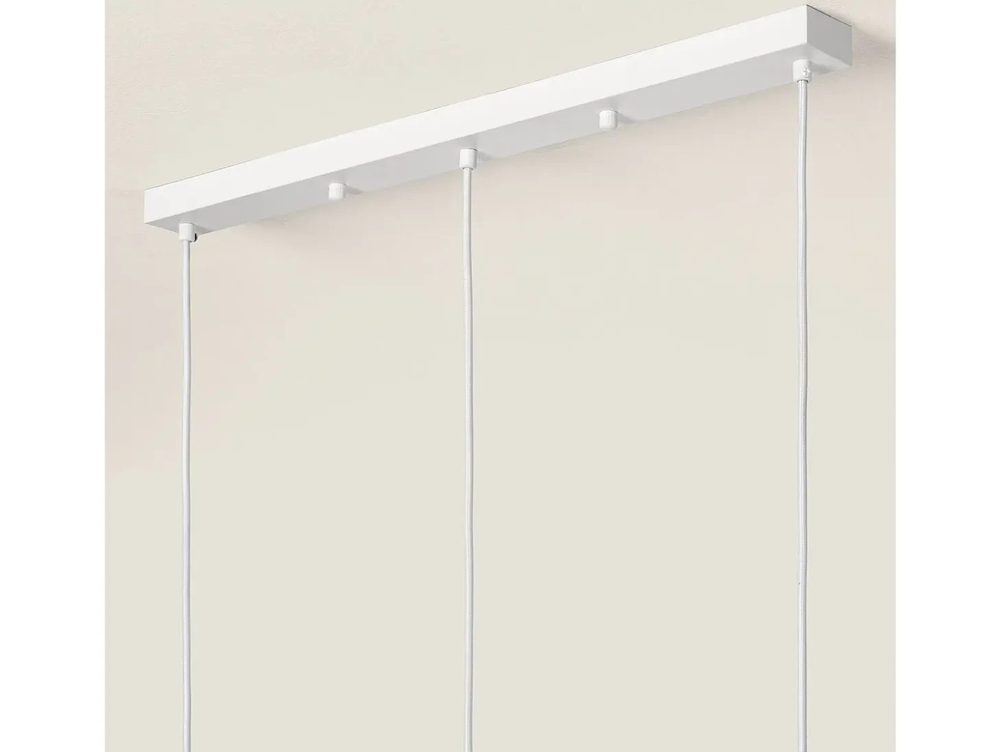 Lámpara Colgante Metal y Madera Karlek Blanco