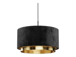 lámpara colgante negro 45x45x25.7 goldamo