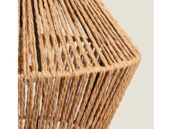 Lámpara Colgante Papel Trenzado Kirito Natural