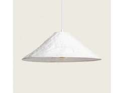 Lámpara Colgante Papel Tyvek Rapa Blanco