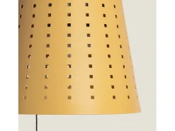 Lámpara Colgante Solar Exterior LED 3W Banate Amarillo Arena
