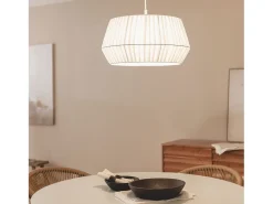 Lámpara Colgante Tela Rimatara Blanco