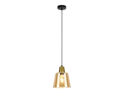 Lámpara colgante vintage de vidrio con 3 llamas para mesa de comedor, E27, para sala de estar
